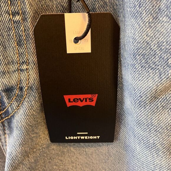 NWT ~ Levi's 501 Original Men's Blue Straight Leg Big E Jeans Size 30 x 30 - Picture 4 of 15